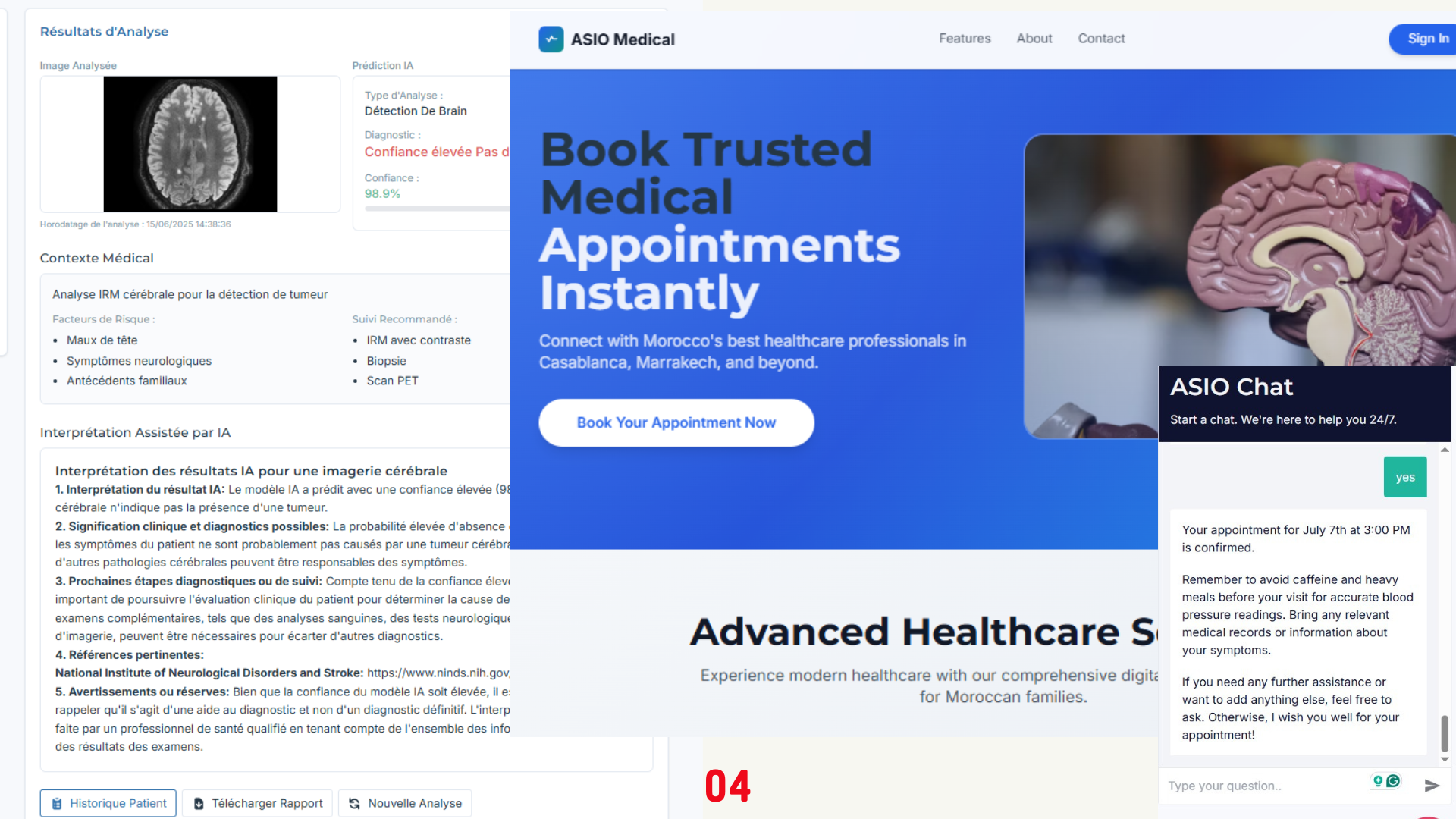 ASIO‑Medical Platform